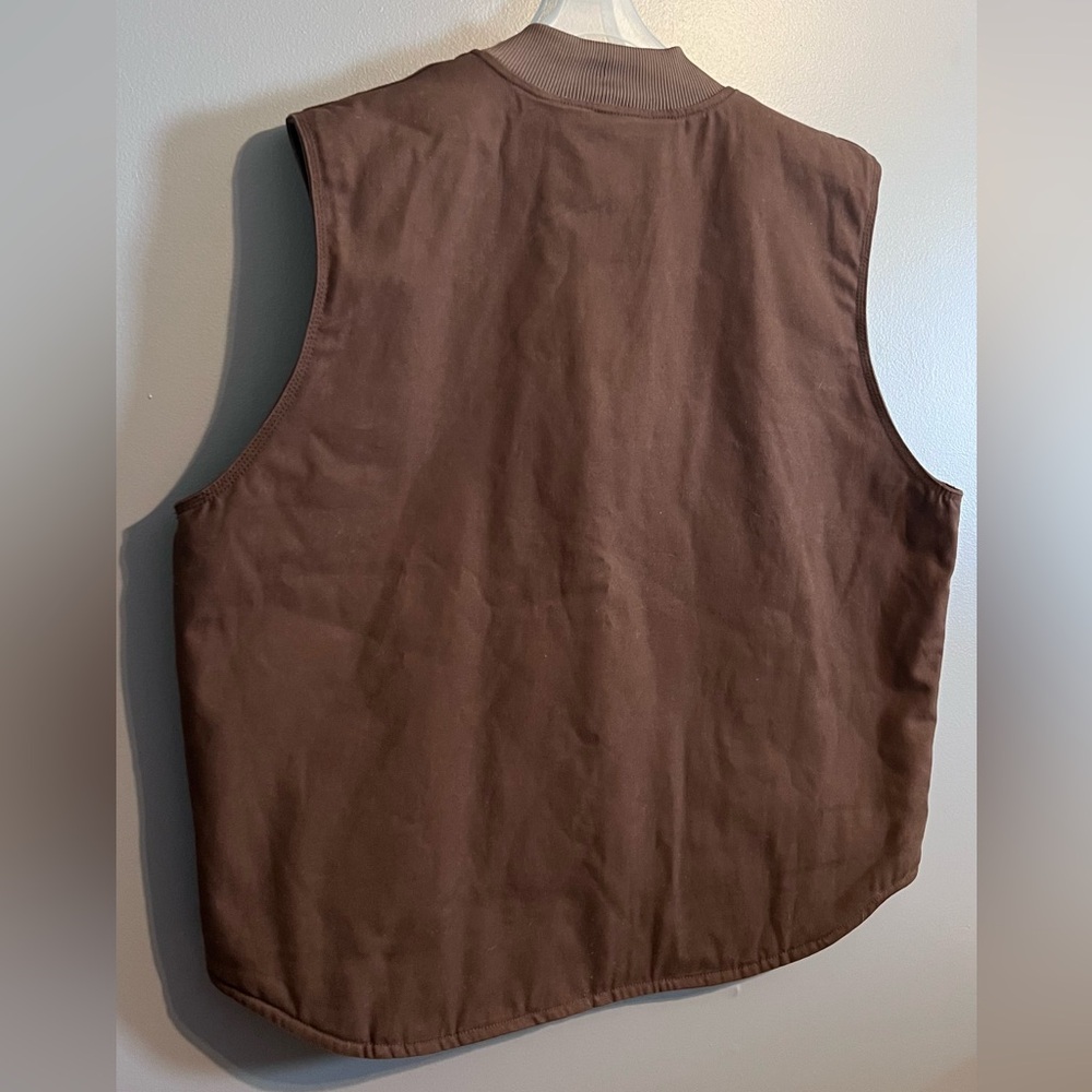 Ridgecut Brown Sleeveless Work Vest - Picture 9 of 12